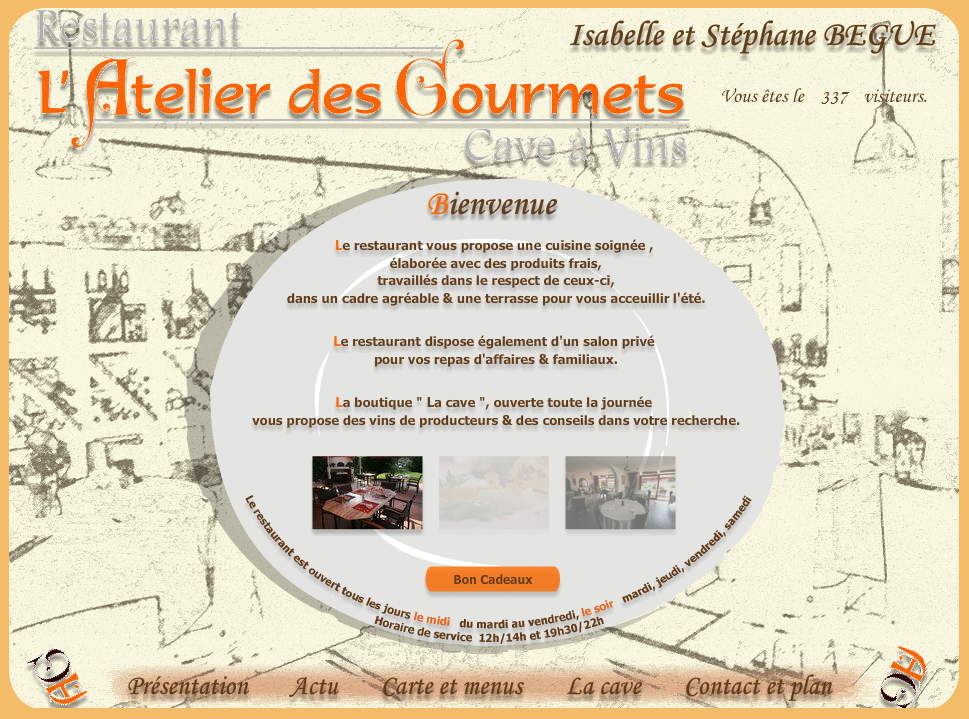 Détails : atelier des gourmets