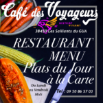 Café des Voyageurs aux Saillants du Gua