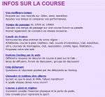 La Course à pied sur Internet